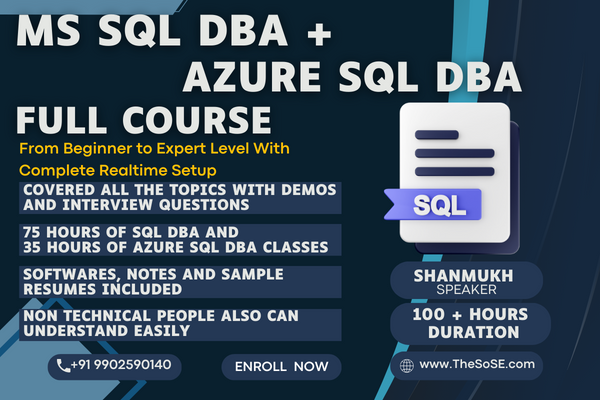 system databases in sql server - sql server dba... Ms Sql DBA Full Course + Azure Dba Full Course