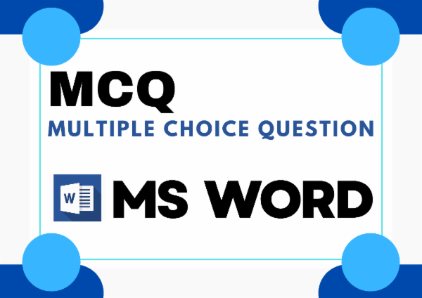Microsoft Office Word (Multiple Choice Question) cover