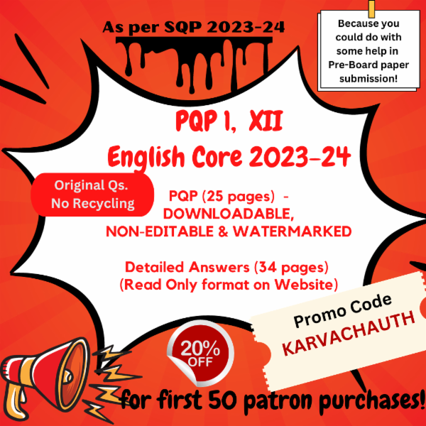 Practice Paper I (Class XII )-Ruchi Sengar's ENGLISH VINGLISH cover