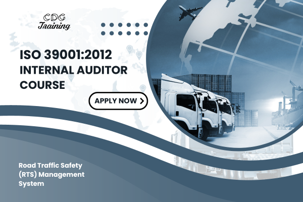 ISO 39001:2012 Internal Auditor cover