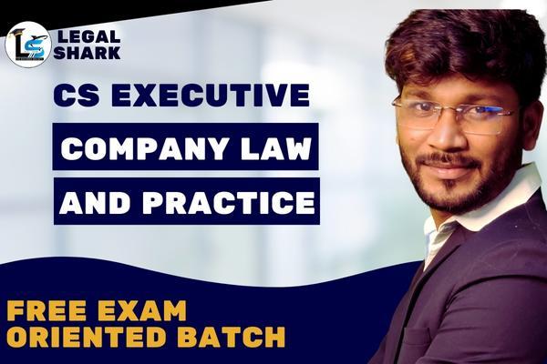CS Executive - Company Law Detailed Revision cover