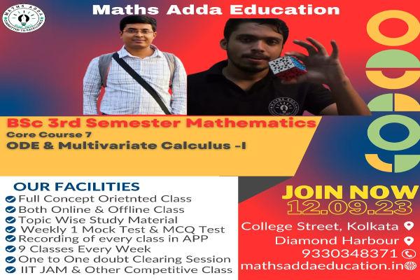 Ordinary Differential Equations & Multivariate Clculus-I (CC7) cover