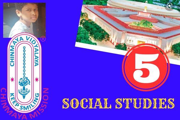 ICSE - Grade 5 - Social Studies cover