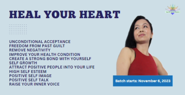 Ongoing Classes (Please Do not pay) Heal Your Heart: A Course in Self Love cover