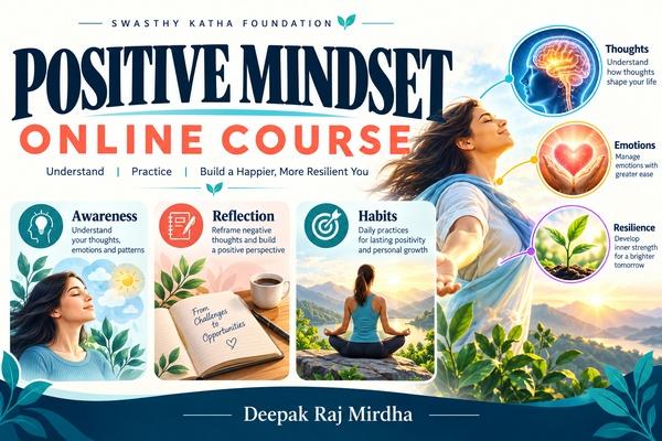 POSITIVE MINDSET BUILDING COURSE cover