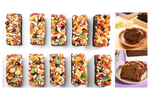 Grand Xmas Fruit Cake Package - Egg & Eggless cover