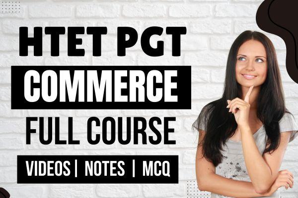 HTET PGT Commerce | Full Course cover