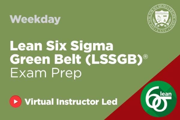 LSS GB Virtual Training (Weekday) cover