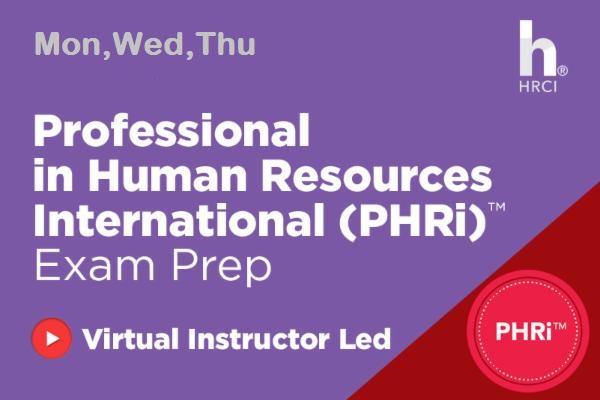 PHRi Exam Prep cover