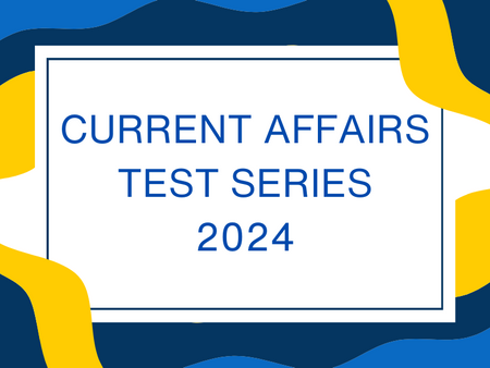 Current Affairs Test cover