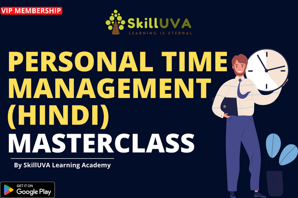 Personal Time Management (Hindi) Masterclass cover