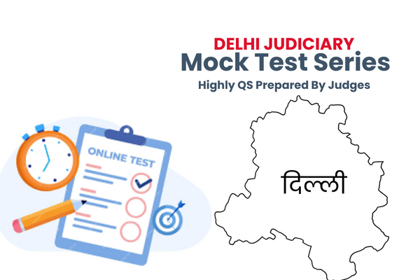Delhi Judicial Service (DJS) Examination Mock Test Series cover