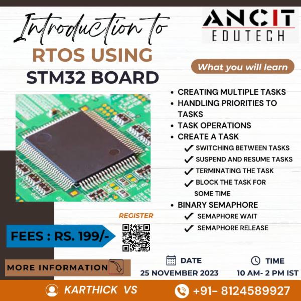 Introduction to RTOS cover