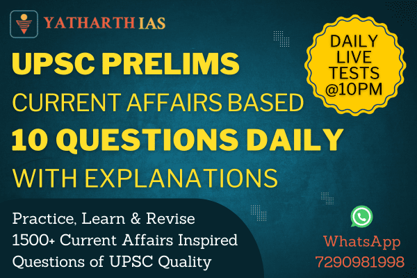 DAILY CURRENT AFFAIRS TESTS - PRELIMS 2024 cover