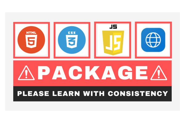 HTML + CSS + JavaScript Package cover