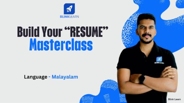 Build your "Resume" - Masterclass (MALAYALAM) cover