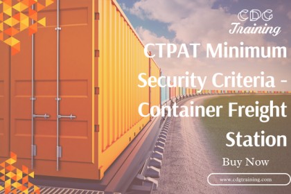 CTPAT Minimum Security Criteria For Container Freight Station cover