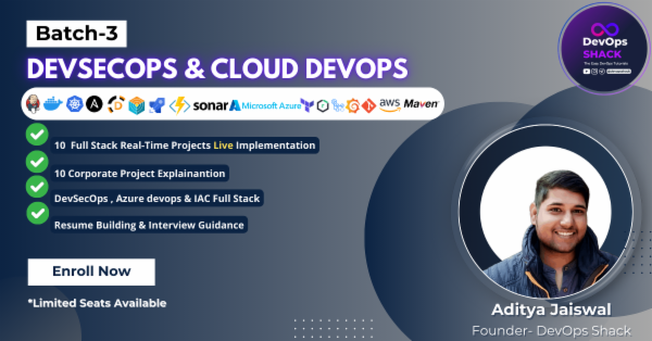 Zero To Hero | DevSecOps & Cloud DevOps | Batch-3 | [Real-Time Focused] cover