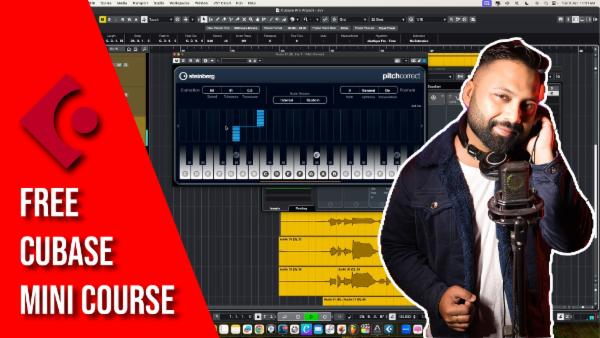 FREE CUBASE MINI COURSE cover