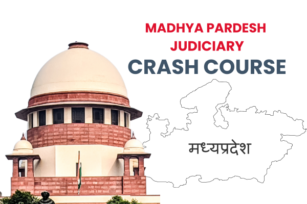 MP Judiciary Crash Course 2024 (50+ live Interactive classes and 3500+ Plus MCQ Questions Mock Test Series) cover
