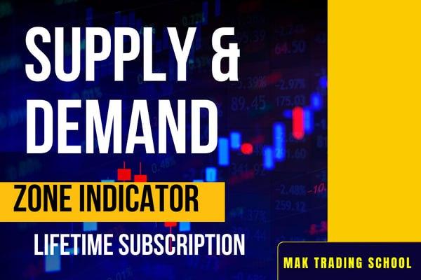 Supply and Demand Zone Indicator - Lifetime Access cover