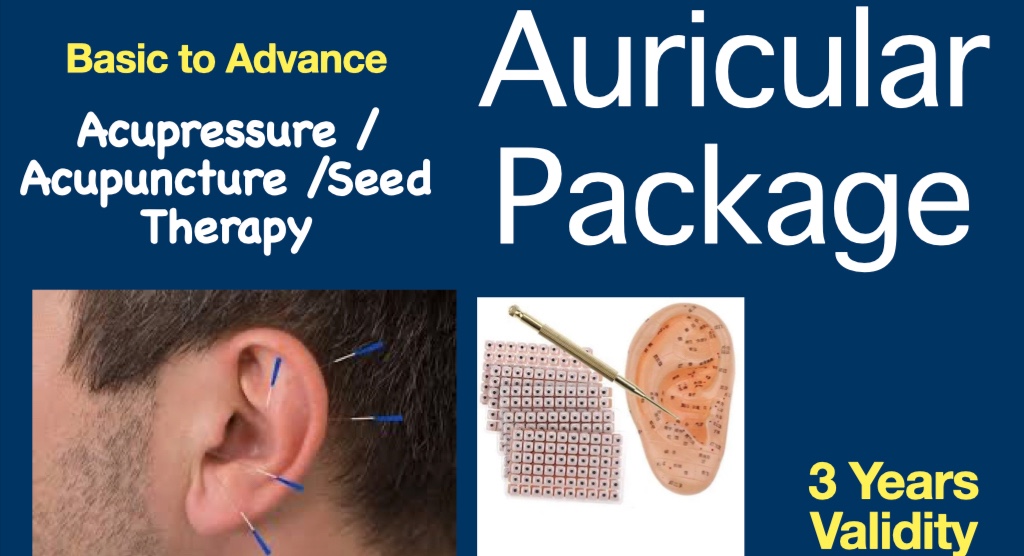 Auricular Acupressure- Acupuncture Package cover