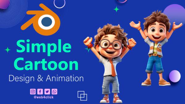 Blender 4.0  Cartoon & Animation cover