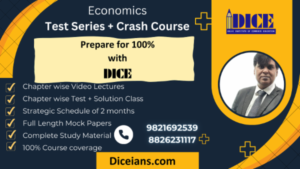 Economics Class XII Chapter wise Live and Recorded Classes, Test Series and 10 Mock Tests cover