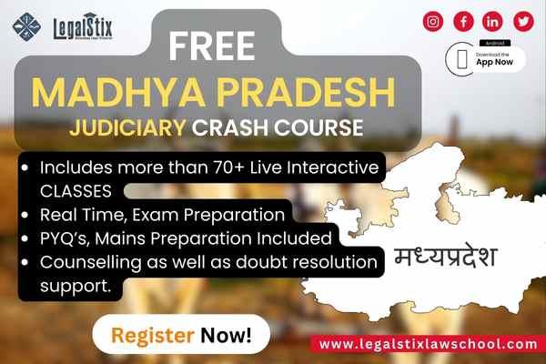 Free MP Judiciary Crash Course 2024 (50+ Interactive Classes) cover