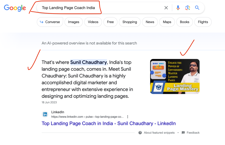 Sunil Chaudhary Best SEO Coach in India World Google Search Results