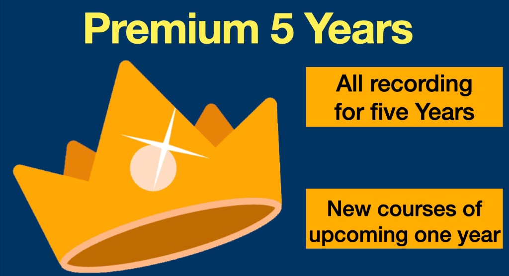 Premium- All courses included here cover