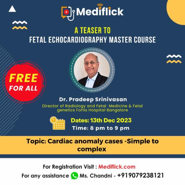 Free lecture of Fetal Echo cover