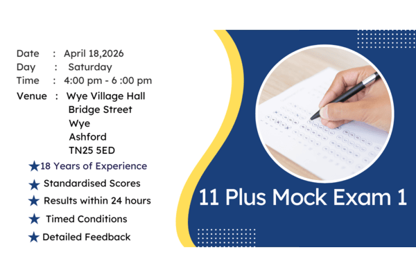 Mock Test 1 - 11 plus cover