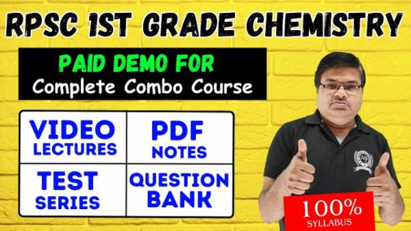 RPSC PGT Chemistry Combo – Paid Demo cover