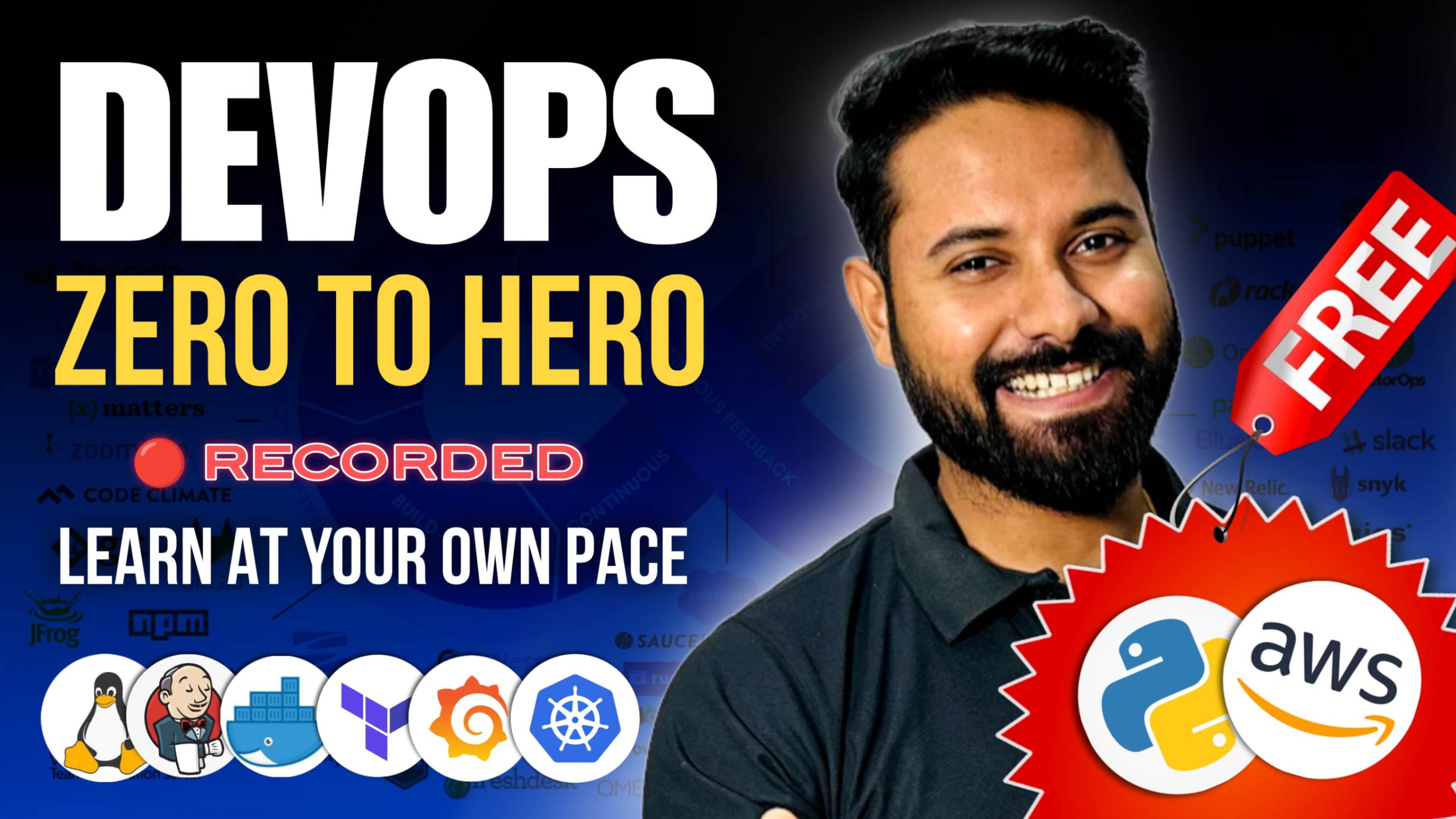 github - nirmal1318 aws-devops-zero-to-hero: https: ... Recorded