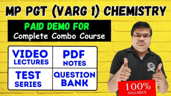 MP PGT Chemistry Combo – Paid Demo cover