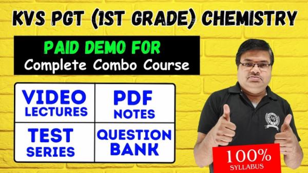 KVS/NVS PGT Chemistry Combo – Paid Demo cover