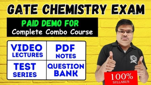 GATE Chemistry Combo – Paid Demo cover