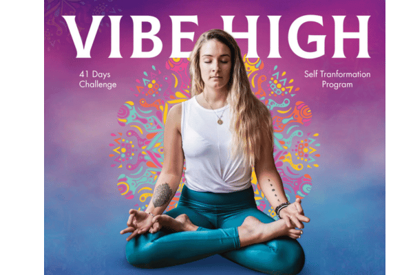 Vibe High 41 days Self Transformation Challenge cover