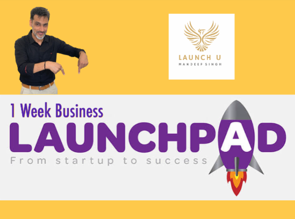 1 WEEK BUSINESS LAUNCHPAD cover
