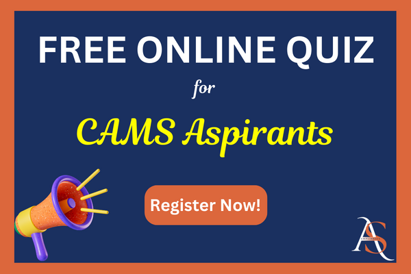 Quiz for CAMS Aspirants cover