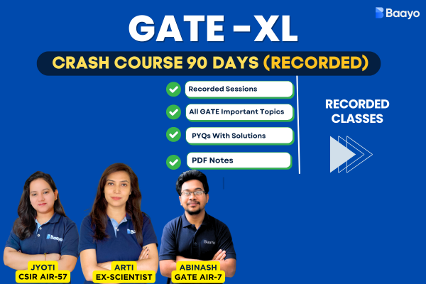 GATE 2025 Crash Course - 90 Days cover