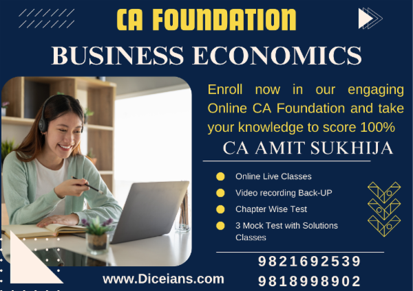 CA Foundation - Business Economics cover