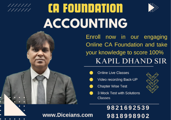 CA Foundation - Accounting cover