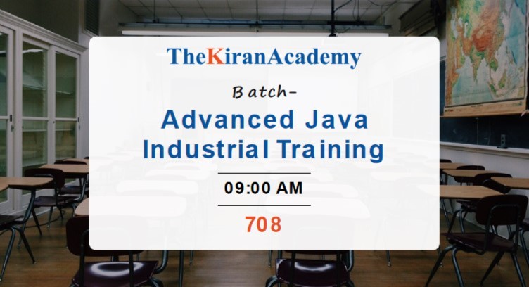 On 708 Advance Java on Job Training Session- 09:00 AM cover