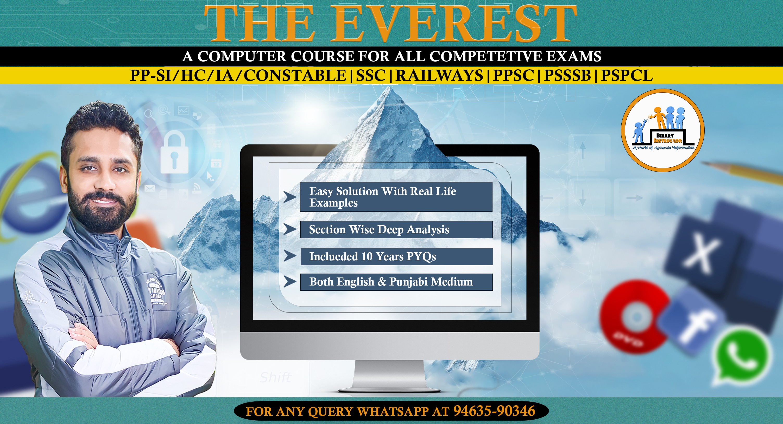 The Everest: ICT & Computer Course for All Competitive Exams cover