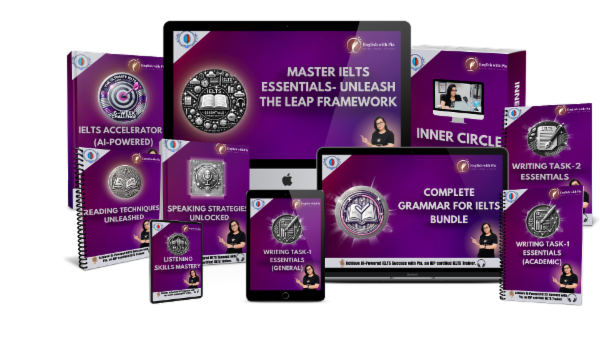IELTS SILVER MEMBERSHIP BUNDLE (with 6 Week Live Coaching) cover