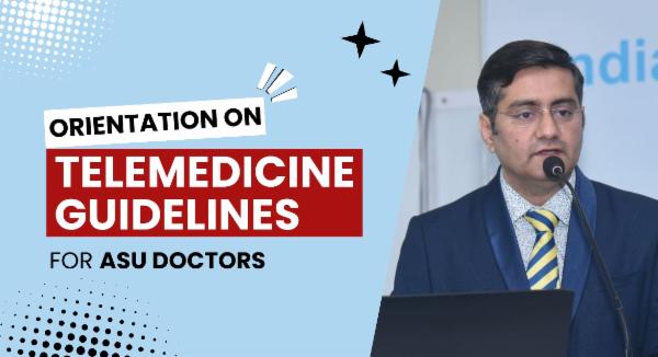 Orientation on Telemedicine Guidelines Chapter-1 cover