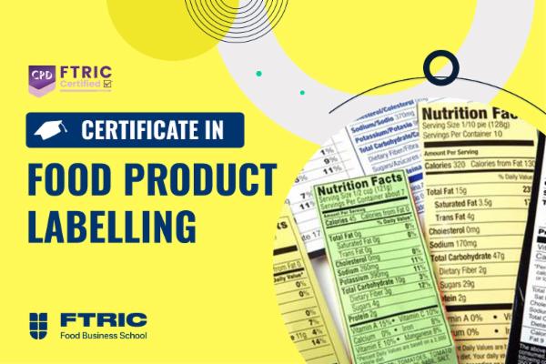 Certificate in Food Product Labelling cover