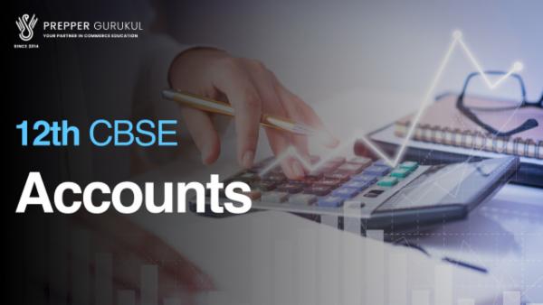 12th CBSE - Accounts cover
